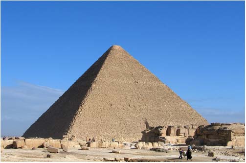 Kim tự tháp Ai Cập chứa đầy vỏ sò