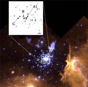 Các nhà vật lý học thiên thể “cân” ngôi sao nặng nhất trong dải thiên hà 