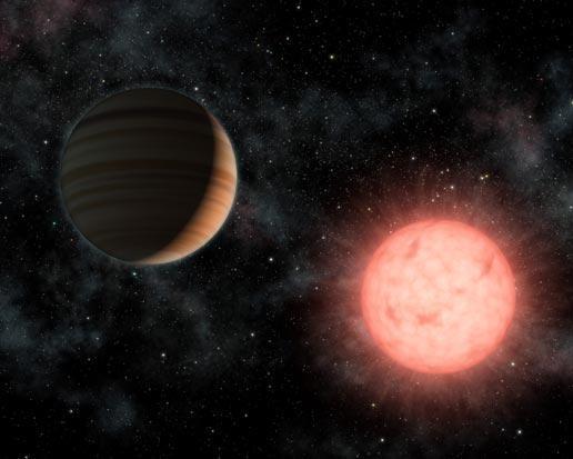 Hành tinh giống sao Mộc quay quanh một trong những ngôi sao nhỏ nhất 