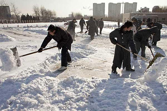 Giải quyết nạn thiếu nước bằng tuyết tại Trung Quốc