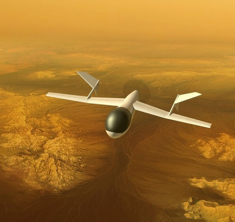 Chế tạo máy bay thám hiểm mặt trăng của sao Thổ