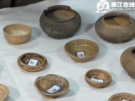 Phát hiện hơn 700 di vật khảo cổ ở Trung Quốc