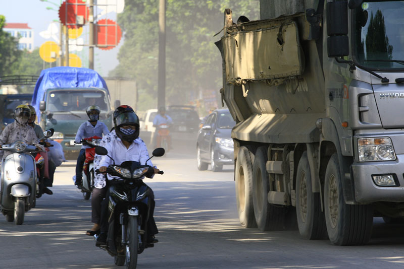 Hà Nội là một trong những nơi ô nhiễm bụi lớn nhất châu Á