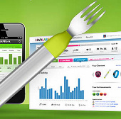 Chiếc dĩa có thể kiểm soát chế độ ăn của người dùng 