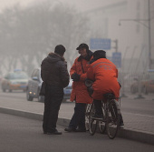 Không khí Bắc Kinh ở mức ô nhiễm nguy hiểm 