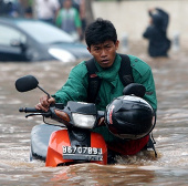 Indonesia: Mưa lớn làm hàng nghìn ngôi nhà bị ngập 