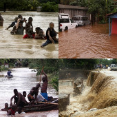 Hàng chục nghìn người Mozambique bị lũ lụt đe dọa 