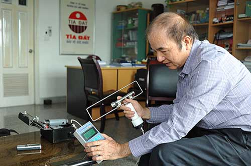 Giải mã tia đất bí ẩn của TS Vũ Văn Bằng