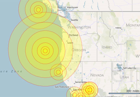 Bờ tây nước Mỹ lại rung chuyển vì động đất