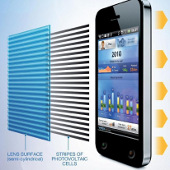 Công nghệ giúp smartphone tự sạc năng lượng Mặt Trời 