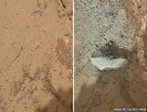 Robot của NASA khoan tìm 