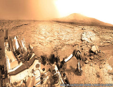 Robot của NASA khoan tìm 