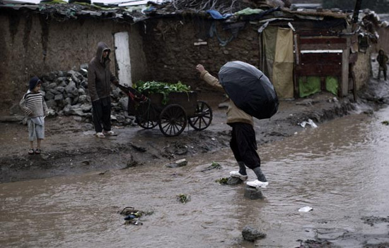 Mưa lớn tại Pakistan