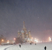 Moscow hứng tuyết rơi dày nhất một thế kỷ  
