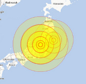 Động đất gây rung lắc ở Tokyo