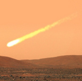 Năm 2014, sao chổi tấn công sao Hỏa 