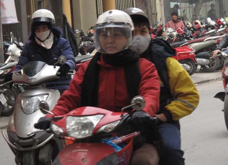 Ngày mai không khí lạnh tăng cường ở miền Bắc