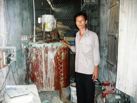 Độc đáo những viên gạch nổi trên mặt nước