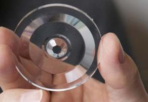 Thấu kính đa diện cho kính hiển vi 3D