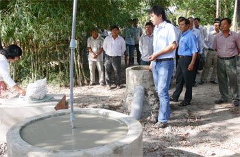 Ứng dụng khí biogas an toàn tại miền núi An Giang