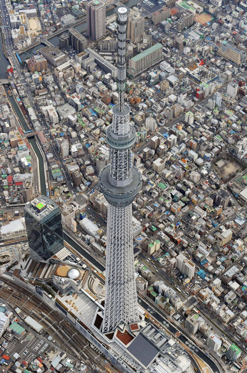 Công nghệ trên tháp TV Tokyo Sky Tree