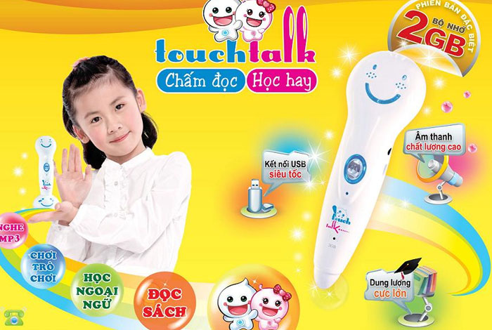 Dạy bé học tốt hơn với bút chấm đọc