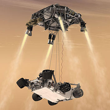 Tiếp tục đưa robot Curiosity lên sao Hỏa