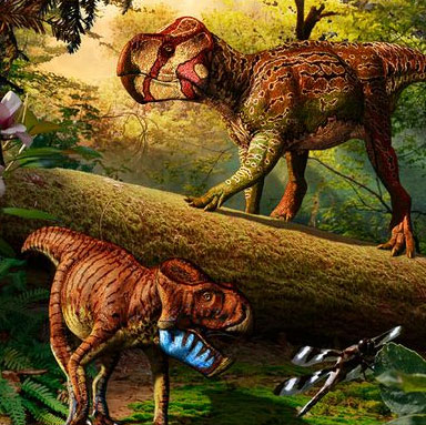 Phát hiện hóa thạch khủng long có sừng "siêu tí hon"