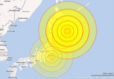 Động đất rung chuyển Nhật, gây cảnh báo sóng thần