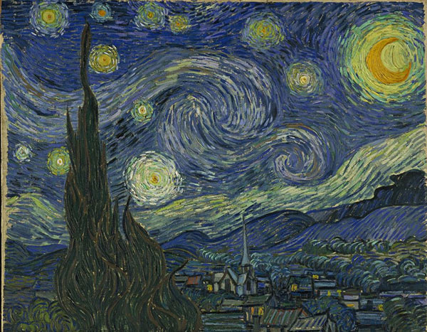 Ngắm Trái Đất đẹp như tranh Van Gogh