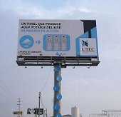 Biển quảng cáo có khả năng sản xuất nước