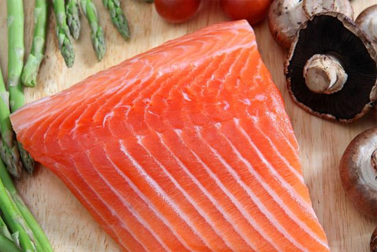 Cá hồi có chứa nhiều omega-3 