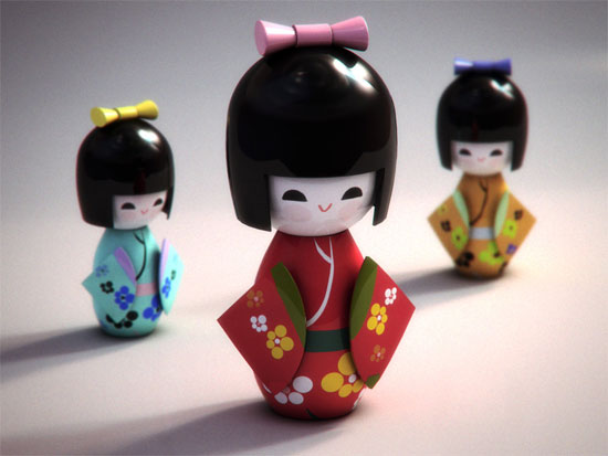 Tìm hiểu về búp bê Kokeshi