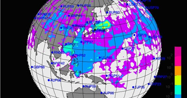 Mây phóng xạ gia tăng mức độ hạt nhân khi tới Đông Nam Á