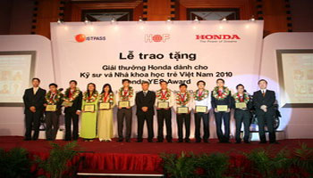 Khởi động giải thưởng dành cho nhà khoa học trẻ