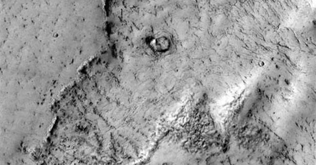 Phát hiện... đầu voi trên sao Hỏa