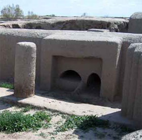 Bí ẩn cổ đại xuất hiện trong sa mạc Turkmenistan