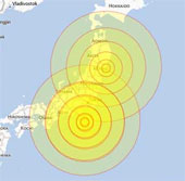 30 trận động đất rung chuyển đảo Nhật Bản