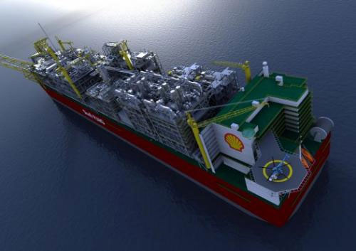 Tầu khai thác gas lớn nhất thế giới sẽ bự hơn một mẫu hạm