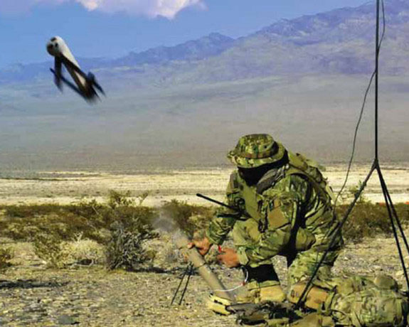 Thế hệ đạn bay Switchblade hiện hành của quân đội Mỹ được thiết kế để lao thẳng vào quân địch và phát nổ.
