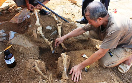 Thanh Hóa: Phát hiện vật tế thần ở Đàn tế Nam Giao
