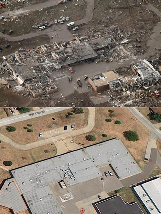 Lốc xoáy Oklahoma mạnh hơn bom nguyên tử Hiroshima