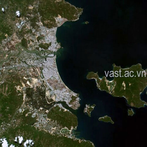 Ảnh Việt Nam ảnh Việt Nam chụp từ vệ tinh góc nhìn khác biệt về Việt Nam
