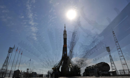 Video: Tàu vũ trụ Nga phóng lên không gian