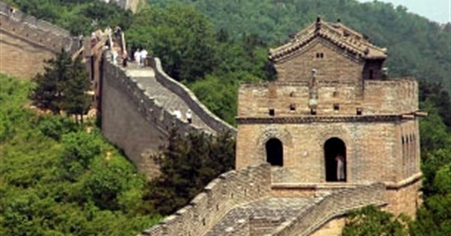 Chiều dài của Vạn Lý Trường Thành tăng hai lần