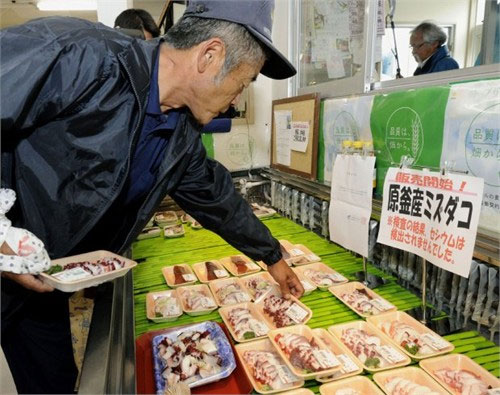 Hải sản Fukushima "tái xuất" thị trường sau thảm họa hạt nhân