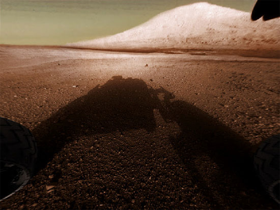 Tàu Curiosity sẽ thám hiểm núi Sharp trên Sao Hỏa