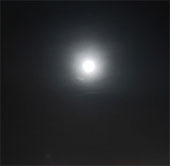 Siêu trăng lấp ló ở Sài Gòn