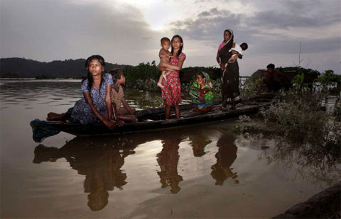 Lũ lụt tại Ấn Độ, 77 người thiệt mạng