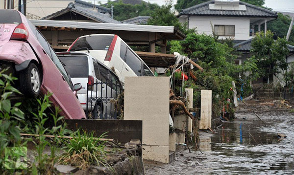 Nhật Bản: Mưa lớn làm nhiều người chết và mất tích